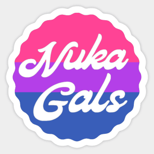 Nuka Gals Bi Sticker